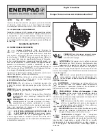 Preview for 19 page of Enerpac ZA4T Instruction Sheet