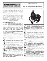 Preview for 49 page of Enerpac ZA4T Instruction Sheet