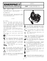 Preview for 59 page of Enerpac ZA4T Instruction Sheet