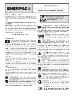 Preview for 3 page of Enerpac ZE Instruction Sheet