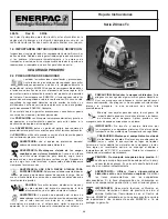 Предварительный просмотр 55 страницы Enerpac ZU4 Series Instruction Sheet