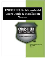 ENERSHIELD Microshield MCS-36 User Manual & Installation Manual предпросмотр