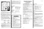 Предварительный просмотр 1 страницы enerstat DSL-600 Operating Instructions