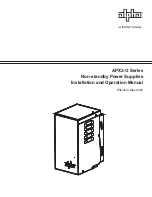 Предварительный просмотр 1 страницы EnerSys alpha APX3-608G Installation And Operation Manual