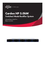 Предварительный просмотр 1 страницы EnerSys Alpha Cordex HP 3.0kW Technical Manual