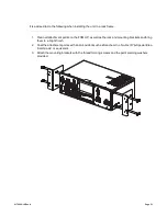 Предварительный просмотр 33 страницы EnerSys Alpha FXM HP 1100 Technical Manual