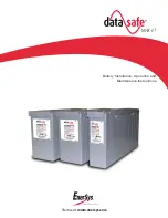 Preview for 1 page of EnerSys DataSafe 16HX FT Series Installation, Operation And Maintenance Instructions