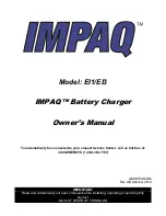 Preview for 1 page of EnerSys EI3-MR-5C Owner'S Manual