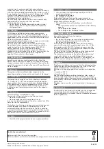 Preview for 2 page of EnerSys Fiamm energy dry Instructions For Use