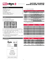 Preview for 2 page of EnerSys NexSys+ Instructions For Use Manual