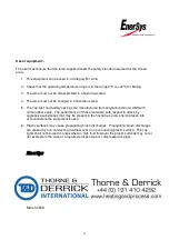 Предварительный просмотр 11 страницы EnerSys Oldham AE16 Instruction Manual