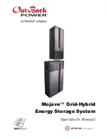 EnerSys OutBack POWER Mojave Operator'S Manual предпросмотр