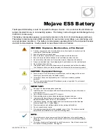 Preview for 55 page of EnerSys OutBack POWER Mojave Operator'S Manual