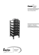 Preview for 1 page of EnerSys PowerSafe 2DDM50-09 Installation, Operation & Maintenance Manual