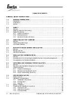 Preview for 6 page of EnerSys PowerSafe Data Safe Operation & Maintenance Manual