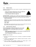 Предварительный просмотр 12 страницы EnerSys PowerSafe Data Safe Operation & Maintenance Manual