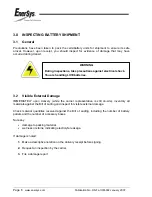 Предварительный просмотр 14 страницы EnerSys PowerSafe Data Safe Operation & Maintenance Manual