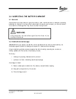 Preview for 14 page of EnerSys PowerSafe m Series Battery Safety, Installation, Storage, Operating And Maintenance Manual