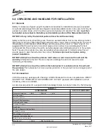 Preview for 21 page of EnerSys PowerSafe m Series Battery Safety, Installation, Storage, Operating And Maintenance Manual