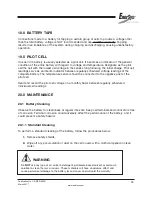 Preview for 42 page of EnerSys PowerSafe m Series Battery Safety, Installation, Storage, Operating And Maintenance Manual