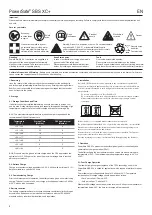 Preview for 2 page of EnerSys PowerSafe SBS XC+ Installation, Operation And Maintenance Manual