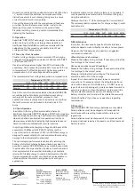 Preview for 2 page of EnerSys SuperSafe SBS EON Series Instruction Sheet