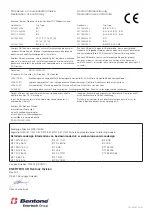 Preview for 6 page of Enertech Bentone B2S Classic Installation And Maintenance  Instruction