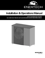 Предварительный просмотр 1 страницы Enertech EAV Series Installation & Operation Manual