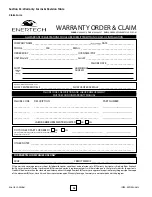 Preview for 28 page of Enertech WD240 Installation & Operation Manual