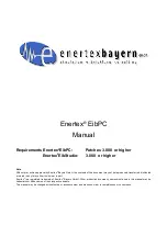 Preview for 1 page of enertexbayern EibPC Manual