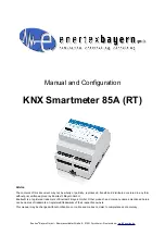 Preview for 1 page of enertexbayern Enertex KNX Smartmeter 85A (RT) Manual And Configuration