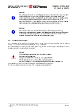 Preview for 22 page of Enertronica Santerno LT 1500V User Manual