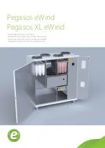 enervent eWind Pegasos Installation Instructions Manual preview