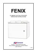 Предварительный просмотр 1 страницы enervent Fenix 120 Installation And Operation Instructions Manual