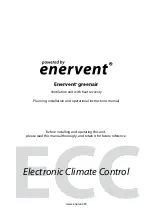 enervent greenair LTR-3 EC Planning, Installation And Operational Instructions Manual предпросмотр