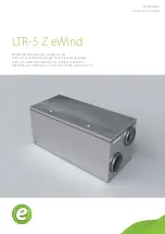 Предварительный просмотр 1 страницы enervent LTR-5 Z eWind Operating And Maintenance Instructions Manual