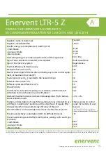 Предварительный просмотр 95 страницы enervent LTR-5 Z eWind Operating And Maintenance Instructions Manual