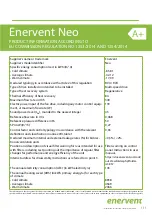 Предварительный просмотр 111 страницы enervent Neo eWind Installation Instructions Manual