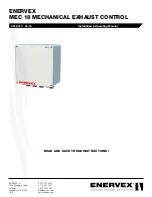 ENERVEX MEC 18 Installation & Operating Manual preview