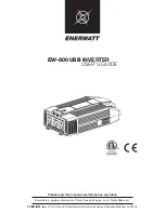 Enerwatt EW-800USB User Manual preview