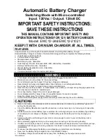 Preview for 1 page of Enerwatt EWC12-21021 Manual