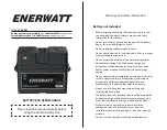 Preview for 5 page of Enerwatt EWGR-31-500W User Manual