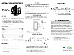 Enerwave WF15S Installation Instructions предпросмотр