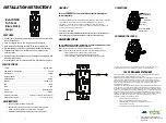 Предварительный просмотр 1 страницы Enerwave WF2UM Installation Instructions