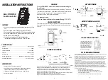 Enerwave WF500D Wi-Fi Installation Instructions preview