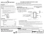 Enerwave ZW15SM-PLUS Instruction Manual preview