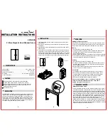 Preview for 1 page of Enerwave ZWN-BDS Installation Instructions Manual