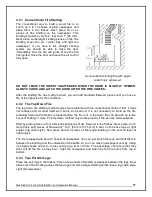 Preview for 17 page of Enerzone Destination 2.3 Insert Installation And Operation Manual