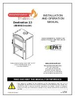 Предварительный просмотр 1 страницы Enerzone Solution 2.3 Installation And Operation Manual