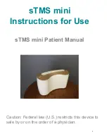 eNeura sTMS mini Instructions For Use Manual preview